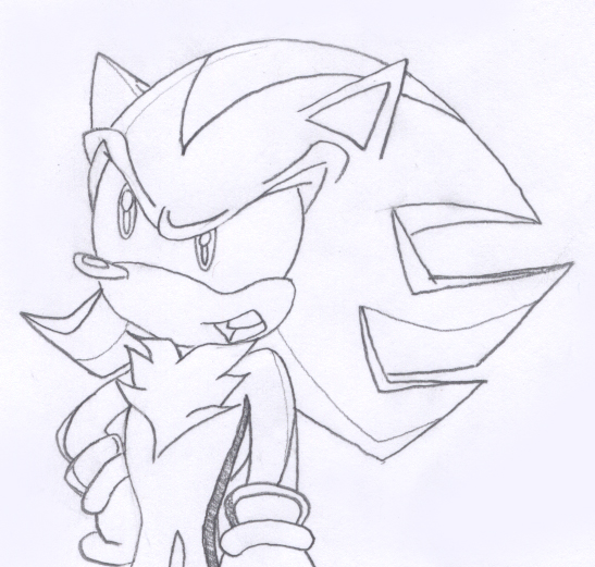 shadow traced own picture