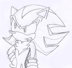 shadow traced own picture