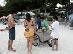 блинцики на пляже